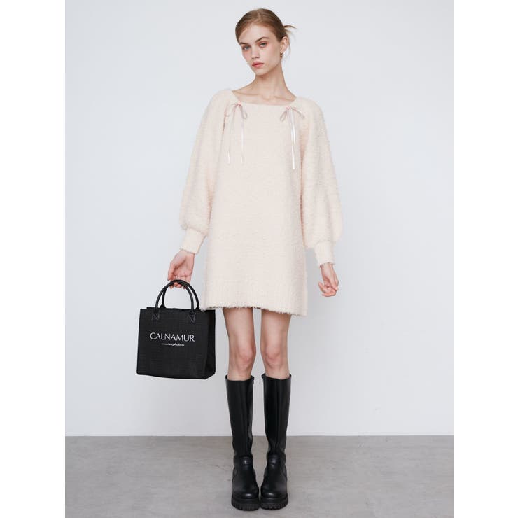 TWEED LOGO BAG/ツイードロゴバッグ | CALNAMUR | 詳細画像32 