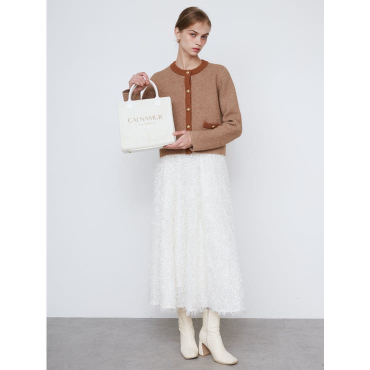 TWEED LOGO BAG/ツイードロゴバッグ | CALNAMUR | 詳細画像34 