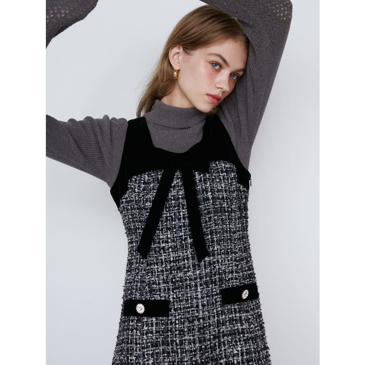 RIB×OPENWORK TURTLE KNIT[品番：MKSW0060336]｜CALNAMUR（カルナムール）｜レディース｜Shoplist