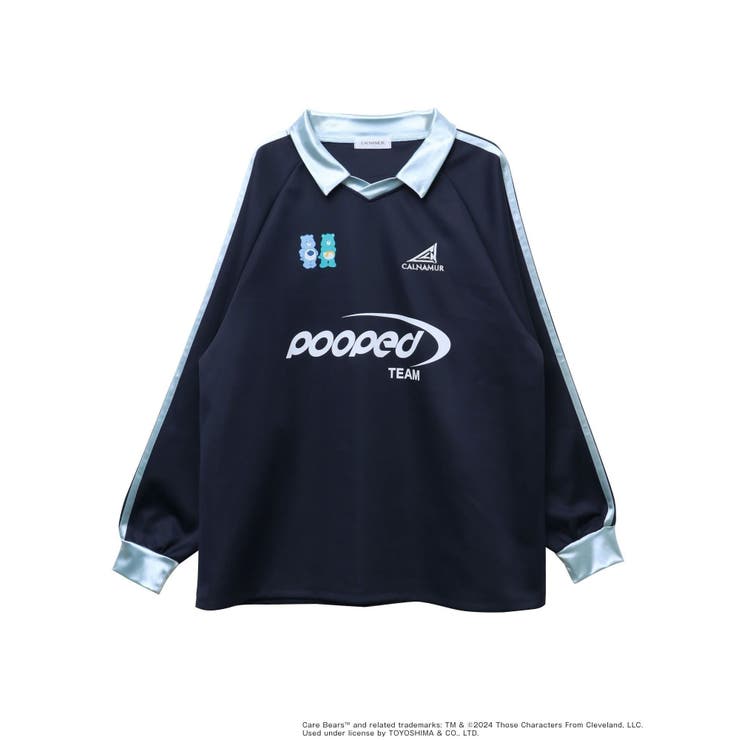 ネイビー | UNIFORM TEAMLOGO LONG | CALNAMUR