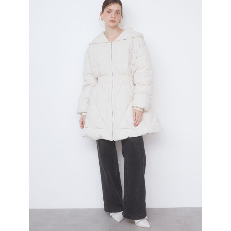 MIDI LENGTH DOWN COAT/ミディレングスダウンコート | CALNAMUR | 詳細画像22 