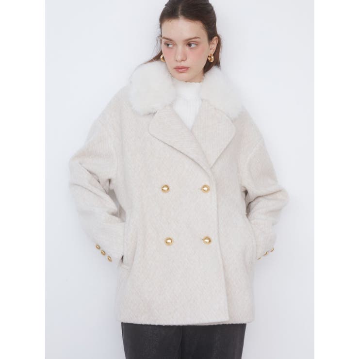 nude:masahiko maruyama - FAKE MOUTON HOODIE COAT