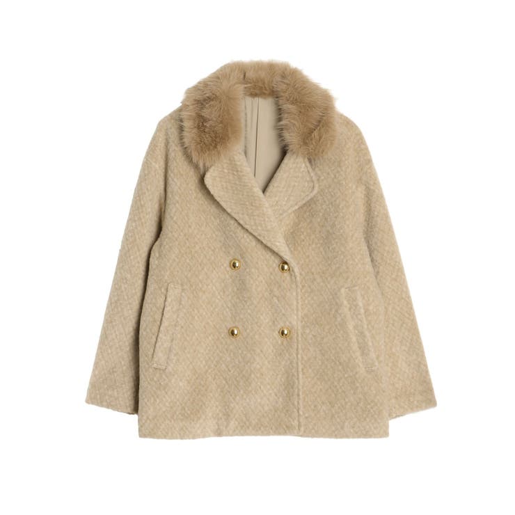 nude:masahiko maruyama - FAKE MOUTON HOODIE COAT