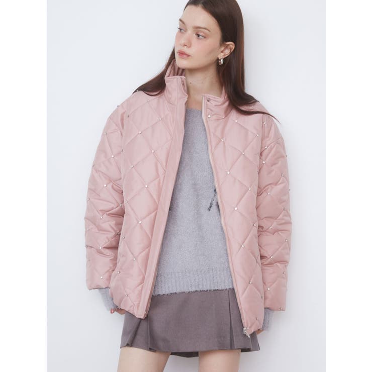 ange Mum さま♪MIU MIU キルティング ショートブルゾン MA-1