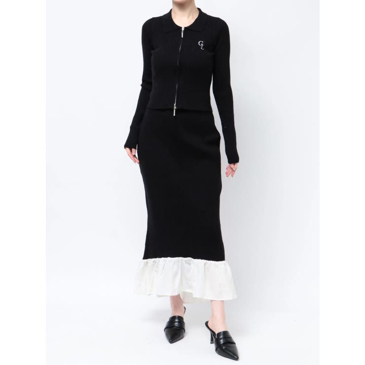ブラック | W ZIP BLOCKING | CALNAMUR