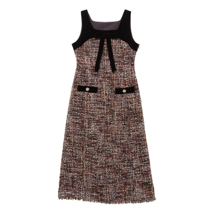 CLASSICAL TWEED OP/クラシカルツイードワンピース[品番
