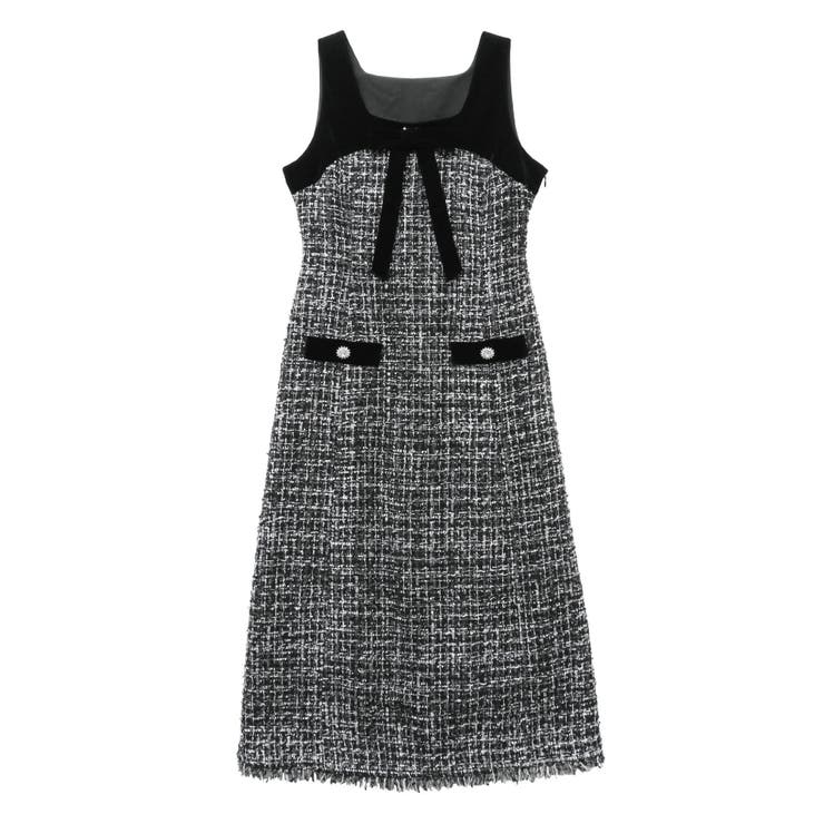 お得セット CLASSICAL TWEED OP/クラシカルツイードワンピース[品番 ワンピース