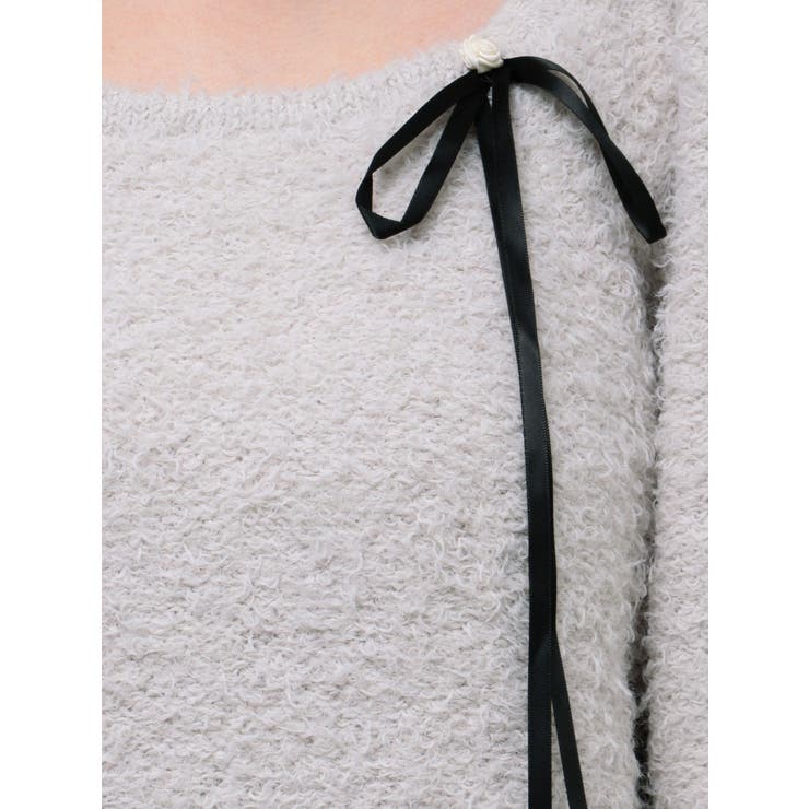 CURLY YARN MINI OP/カーリーヤーンミニワンピース | CALNAMUR | 詳細画像50 