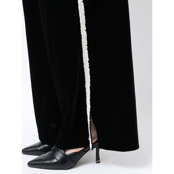 Up N' Down Velvet Track Pants - Black | Fashion Nova