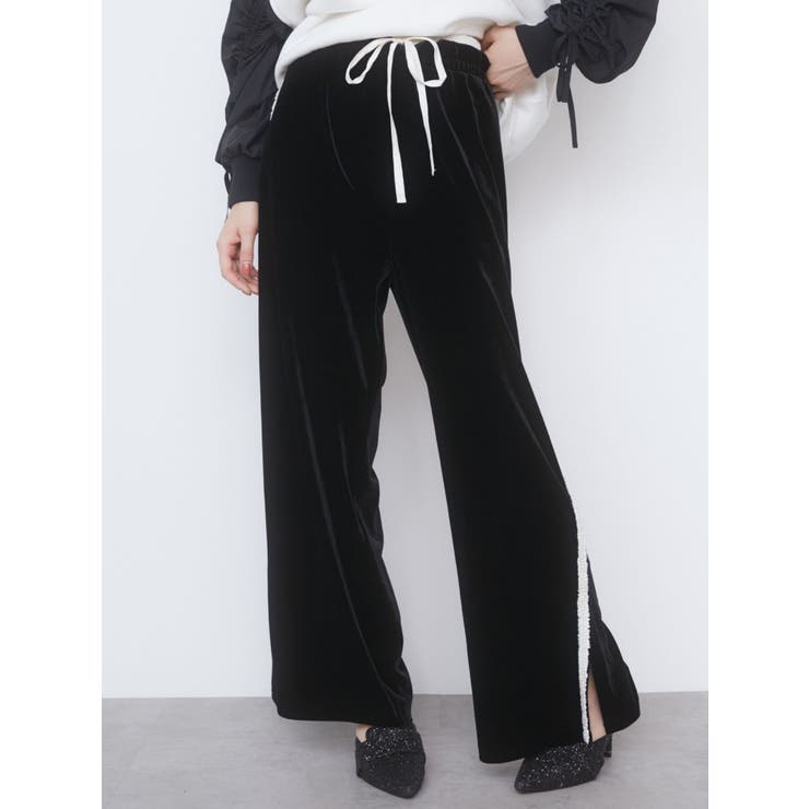 Fashion nova Velvet Track Pants ベロアパンツ Fashion nova Velvet Track Pants ベロアパンツ 01-17-