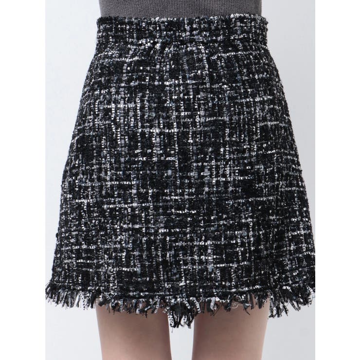 TWEED SKIRT PANTS/ツイードスカートパンツ[品番：MKSW0060343