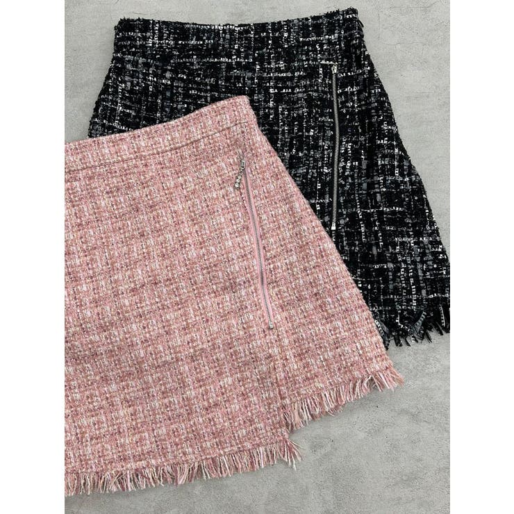 TWEED SKIRT PANTS/ツイードスカートパンツ[品番：MKSW0060343