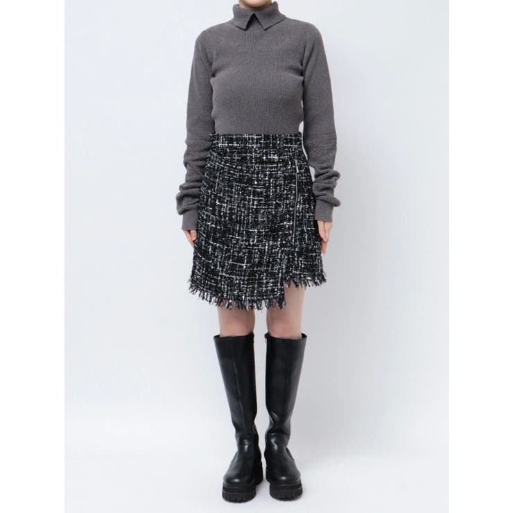 TWEED SKIRT PANTS/ツイードスカートパンツ | CALNAMUR | 詳細画像23 