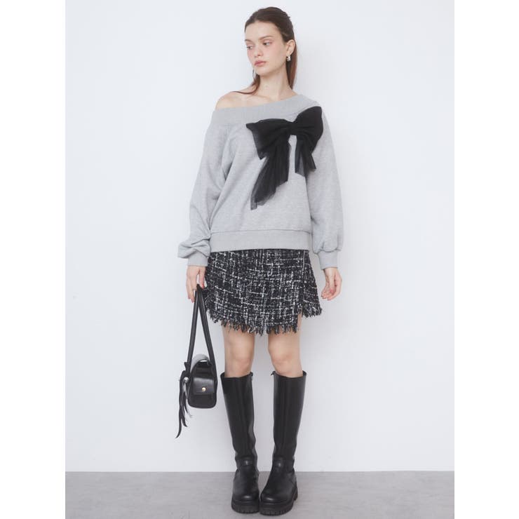 TWEED SKIRT PANTS/ツイードスカートパンツ | CALNAMUR | 詳細画像5 