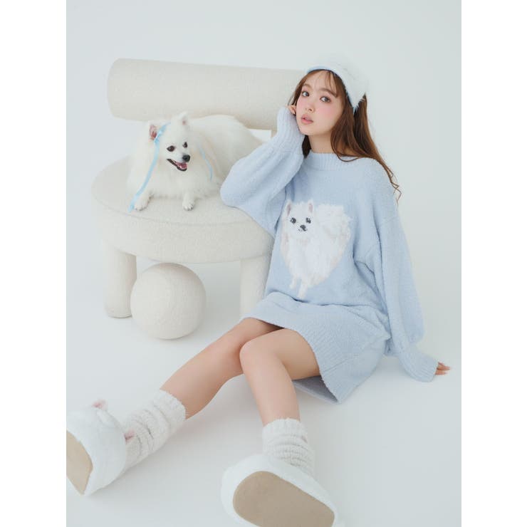 もこもこサテンアイマスク[品番：MKSW0061554]｜CALNAMUR