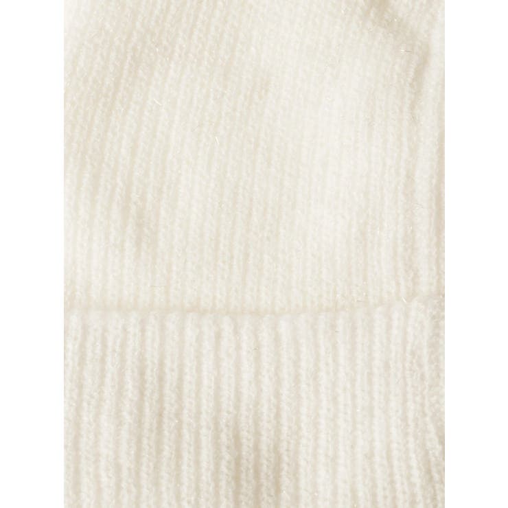 2WAY RIBBON KNIT CAP/2WAYリボンニットキャップ[品番：MKSW0060345