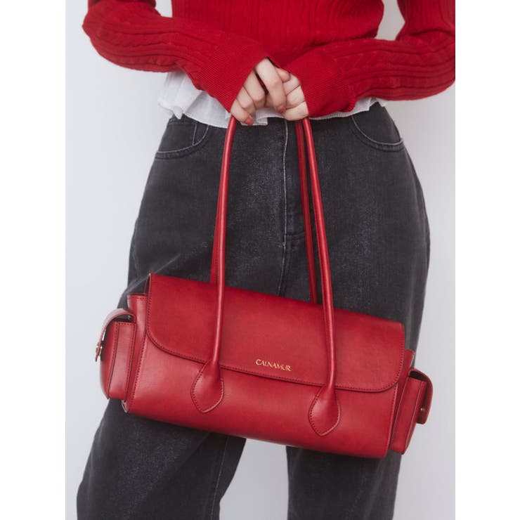 品良く着こなすため BOSTON BAG/ボストンリボンバッグ[品番：MKSW0060347 RIBBON バッグ