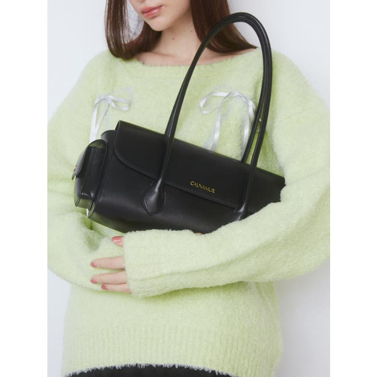 BOSTON RIBBON BAG/ボストンリボンバッグ[品番：MKSW0060347
