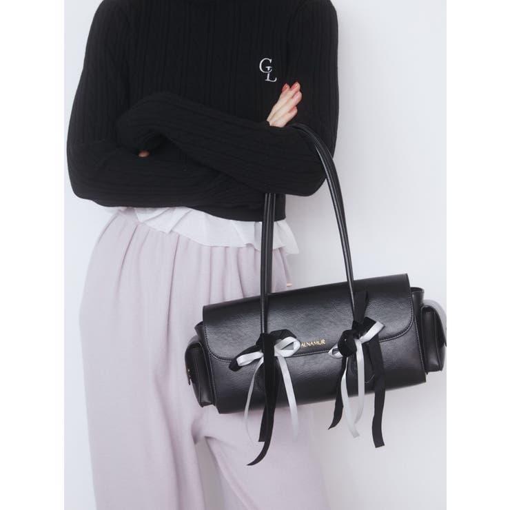【初回限定】 BOSTON BAG/ボストンリボンバッグ[品番：MKSW0060347 RIBBON バッグ