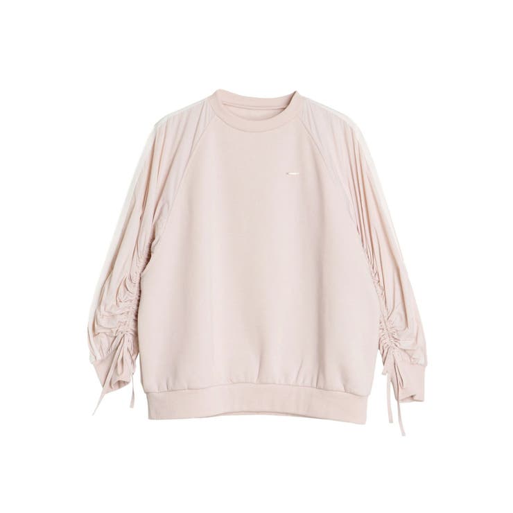 ピンク | SLEEVE GATHER RIBBON | CALNAMUR