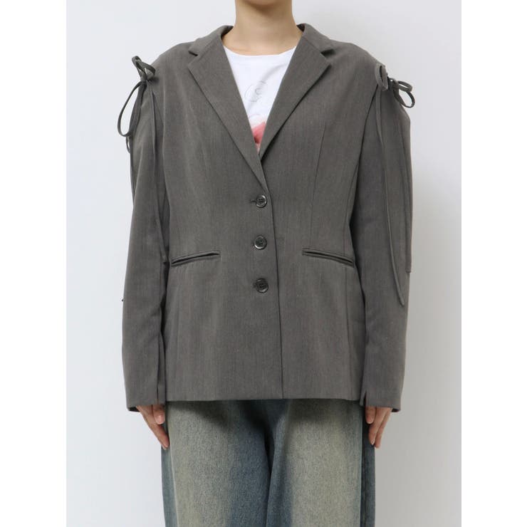 2WAY RIBBON JK/2WAYリボンジャケット | CALNAMUR | 詳細画像13 