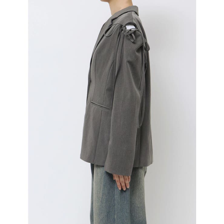 2WAY RIBBON JK/2WAYリボンジャケット | CALNAMUR | 詳細画像14 