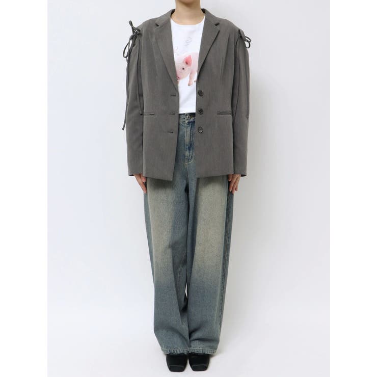 2WAY RIBBON JK/2WAYリボンジャケット | CALNAMUR | 詳細画像24 