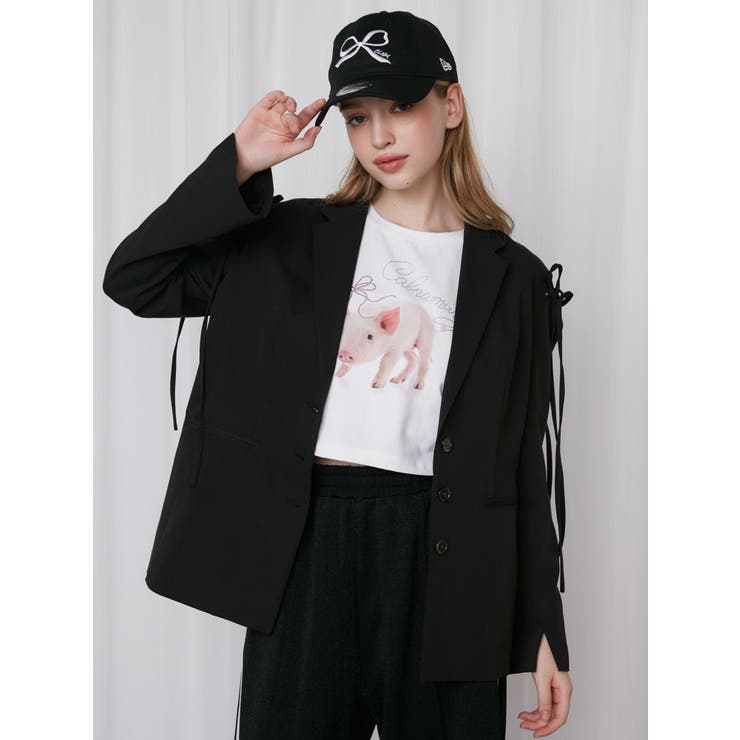 2WAY RIBBON JK/2WAYリボンジャケット | CALNAMUR | 詳細画像8 