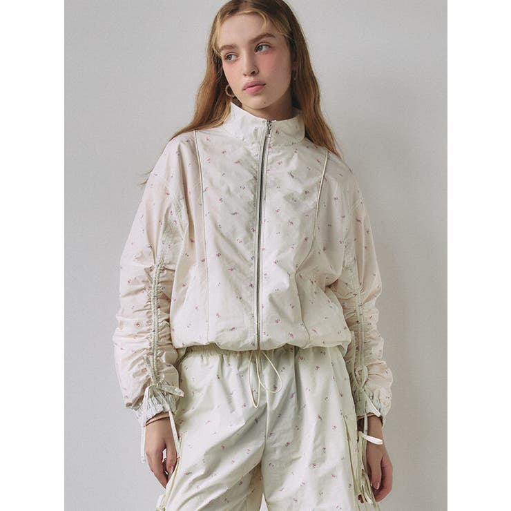 ミックス | METTALLIC VOLUME BLOUSON/メタリックボリュームブルゾン | CALNAMUR