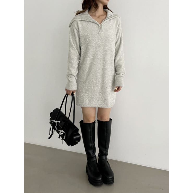 TWINKLE SHAGGY KNIT | CALNAMUR | 詳細画像19 