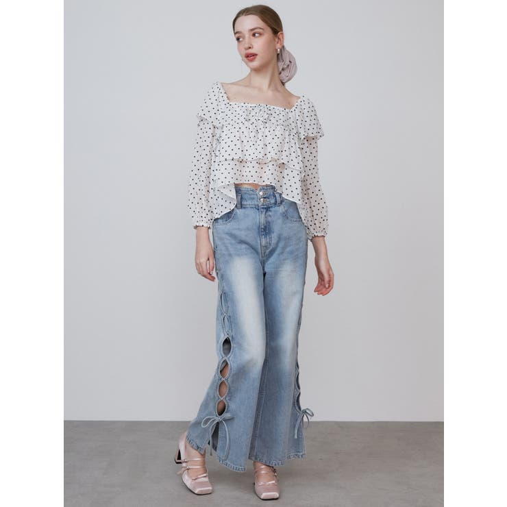 FRILL TIERED BL/フリルティアードブラウス | CALNAMUR | 詳細画像16 