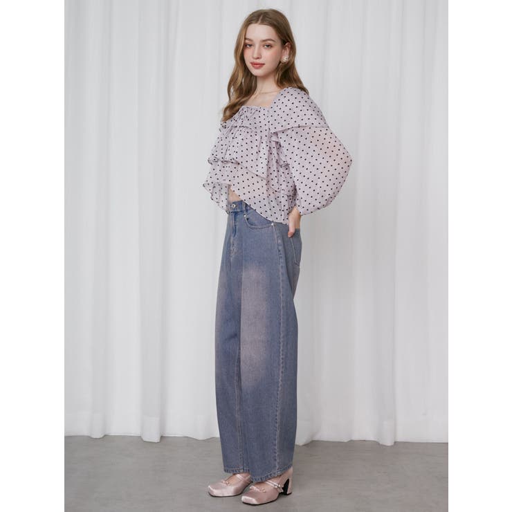 FRILL TIERED BL/フリルティアードブラウス | CALNAMUR | 詳細画像20 