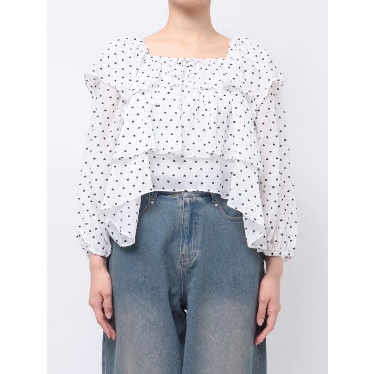 FRILL TIERED BL/フリルティアードブラウス | CALNAMUR | 詳細画像28 