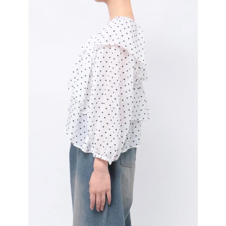 FRILL TIERED BL/フリルティアードブラウス | CALNAMUR | 詳細画像29 