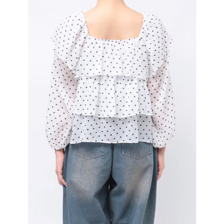 FRILL TIERED BL/フリルティアードブラウス | CALNAMUR | 詳細画像30 