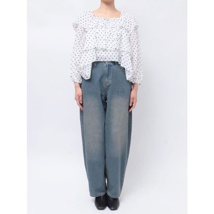 FRILL TIERED BL/フリルティアードブラウス | CALNAMUR | 詳細画像37 