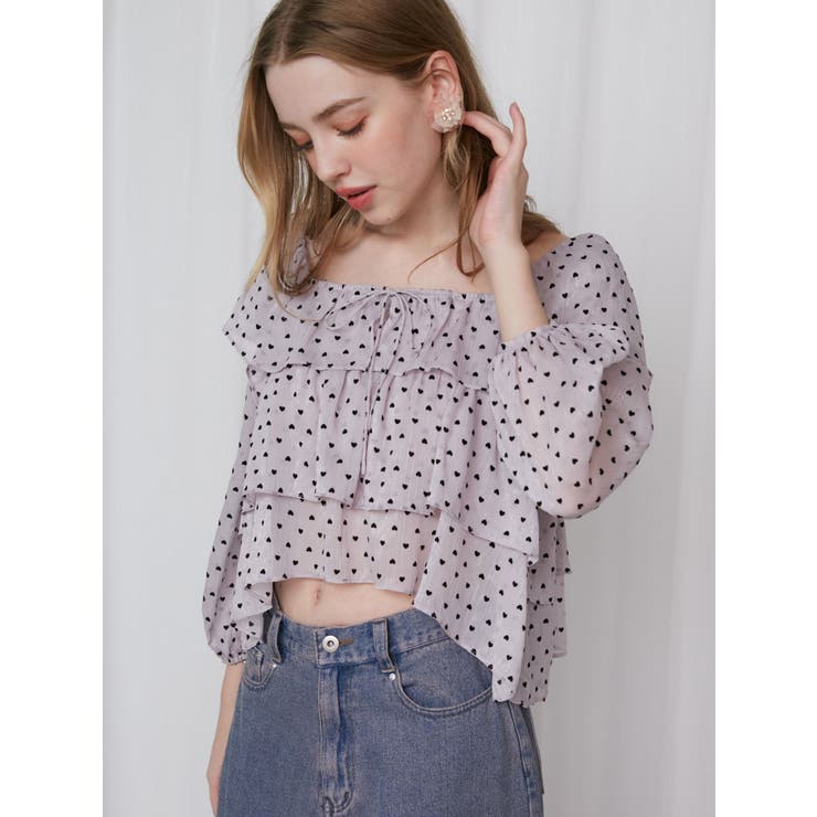 FRILL TIERED BL/フリルティアードブラウス | CALNAMUR | 詳細画像8 