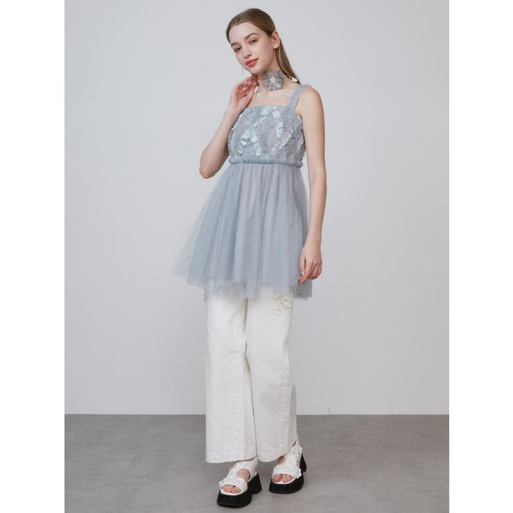 SHEER 3D FLOWER | CALNAMUR | 詳細画像15 