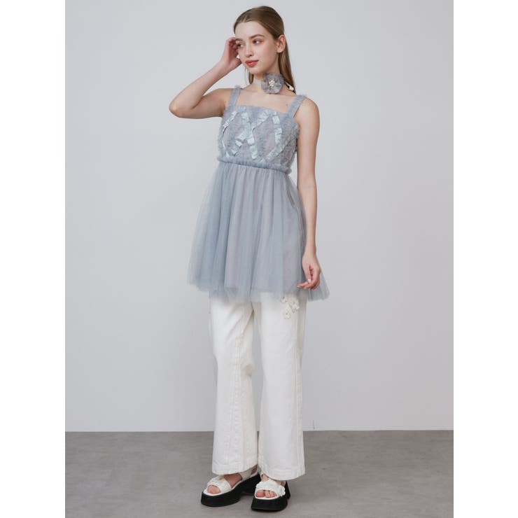 SHEER 3D FLOWER | CALNAMUR | 詳細画像16 