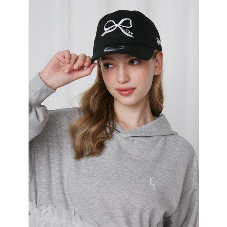 NEW ERA × CALNAMUR コラボ リボンキャップ ピンク NEW ERA×CALNAMURコラボ】RIBBON CAP/リボンキャップ[品番