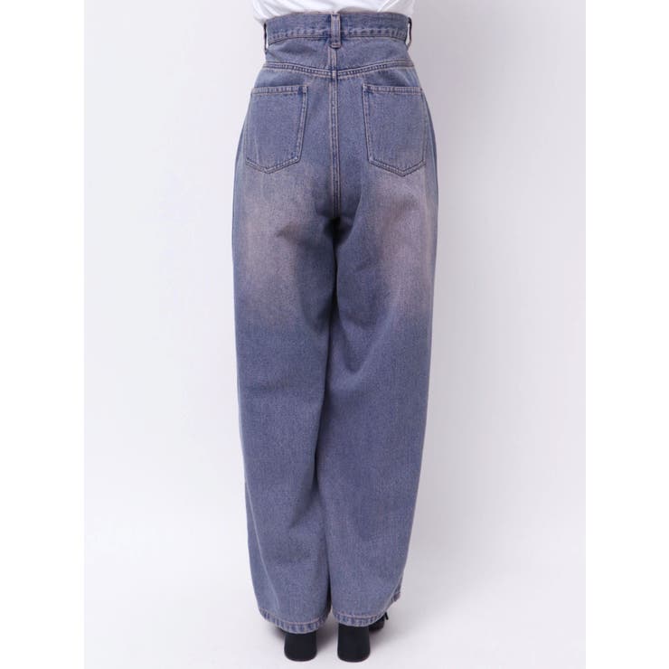 OVERDYE DENIM WIDE PT/オーバーダイデニムワイドパンツ | CALNAMUR | 詳細画像23 