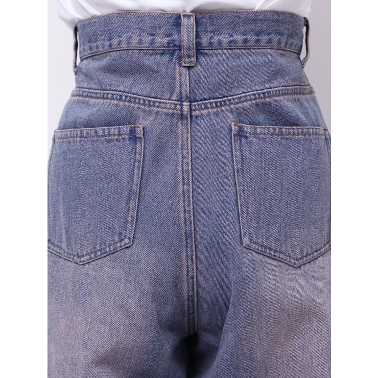 OVERDYE DENIM WIDE PT/オーバーダイデニムワイドパンツ | CALNAMUR | 詳細画像24 