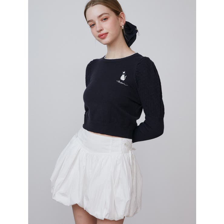 OPENWORK CAT KNIT/オープンワークキャットニット | CALNAMUR | 詳細画像27 