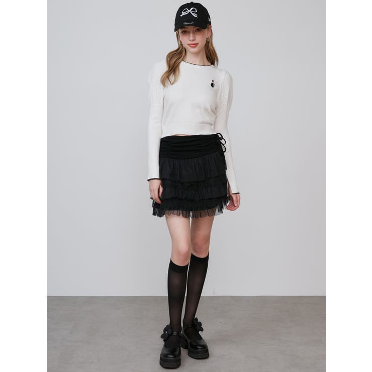 OPENWORK CAT KNIT/オープンワークキャットニット | CALNAMUR | 詳細画像28 