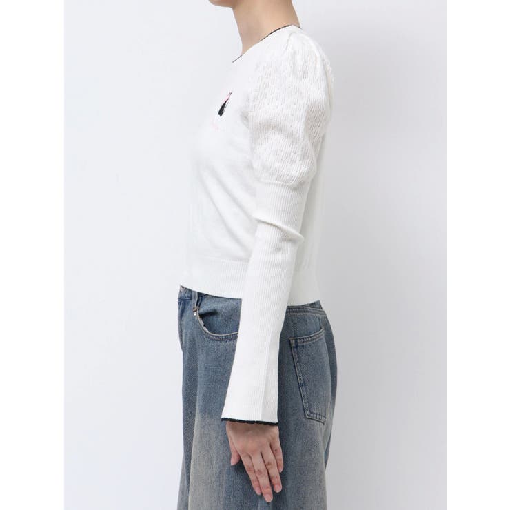 OPENWORK CAT KNIT/オープンワークキャットニット | CALNAMUR | 詳細画像38 