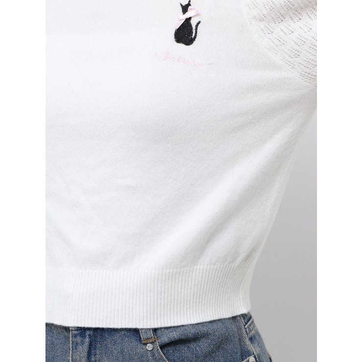 OPENWORK CAT KNIT/オープンワークキャットニット | CALNAMUR | 詳細画像42 