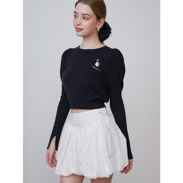 OPENWORK CAT KNIT/オープンワークキャットニット | CALNAMUR | 詳細画像6 