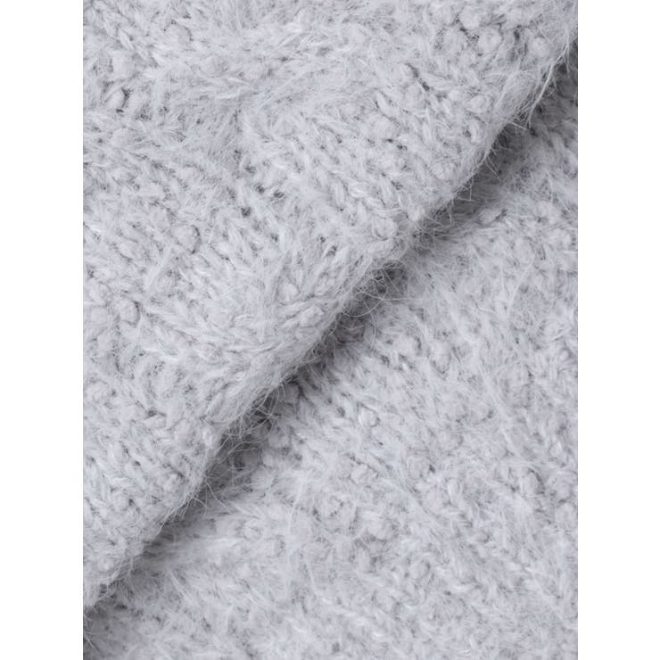 2WAY MIX YARN CABLE KNIT/２WAYヤーンケーブルニット | CALNAMUR | 詳細画像23 