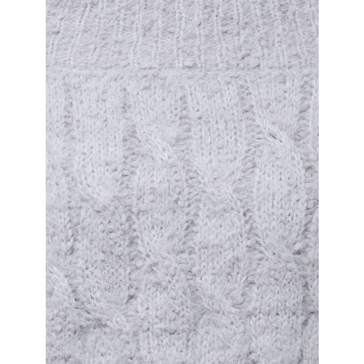 2WAY MIX YARN CABLE KNIT/２WAYヤーンケーブルニット | CALNAMUR | 詳細画像29 