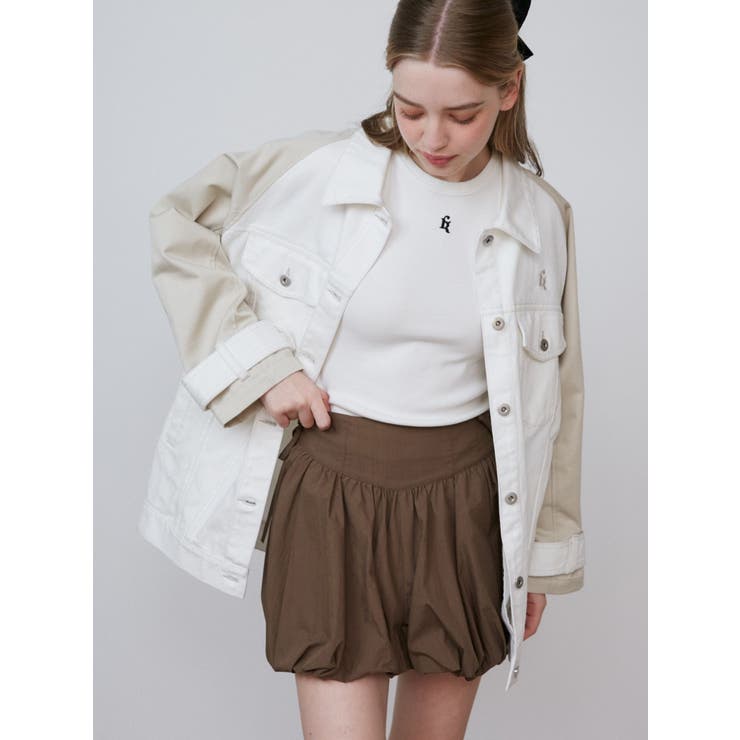 ホワイト | DOKING OVER DENIM | CALNAMUR